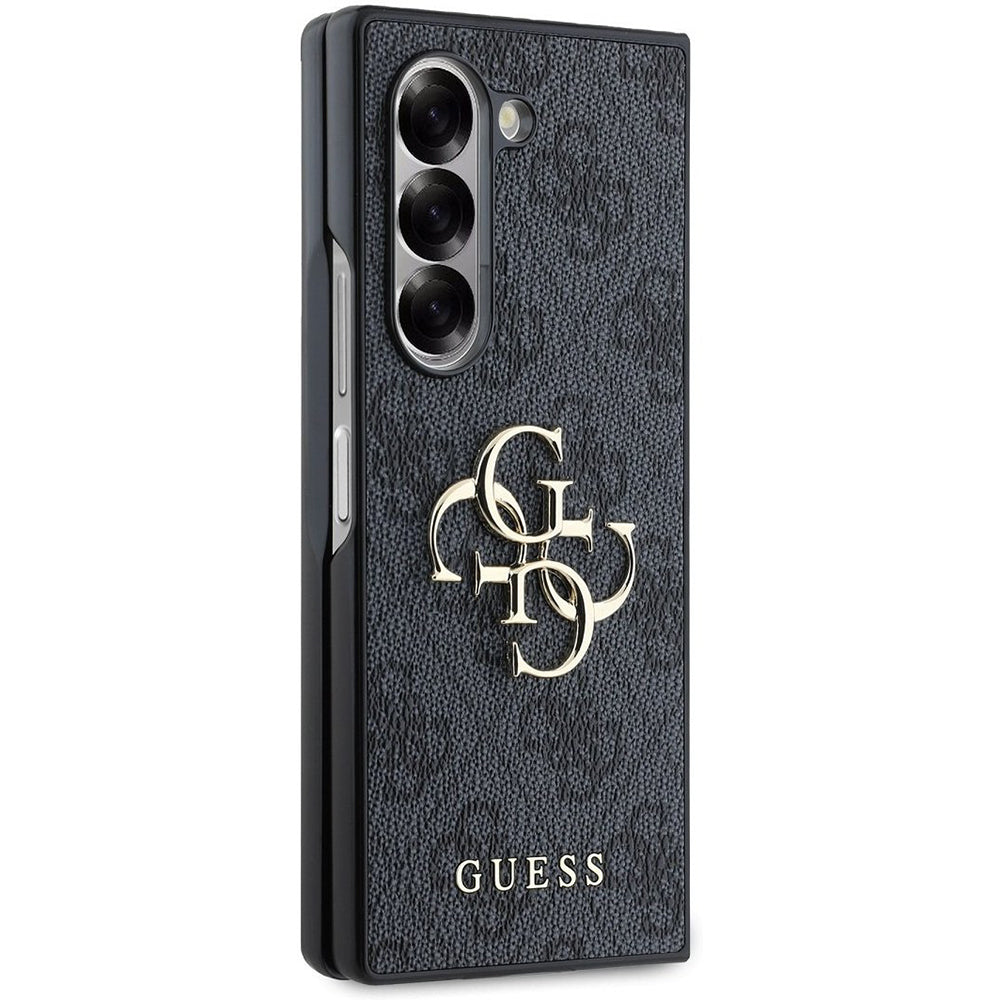 Etui na Samsung Galaxy Z Fold6 F956, Guess, 4G Metal Logo, Czarne