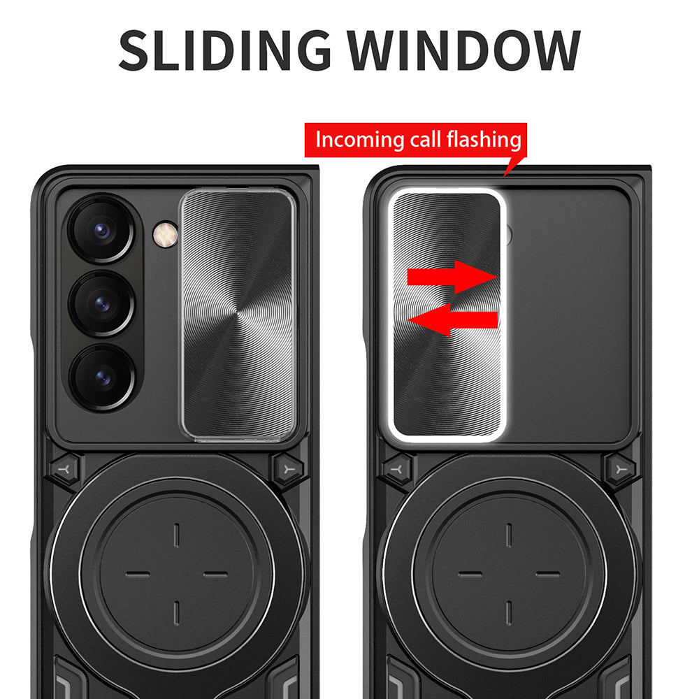 Etui na Samsung Galaxy Z Fold6 F956, Techsuit, CamGuard Pro, Fioletowy