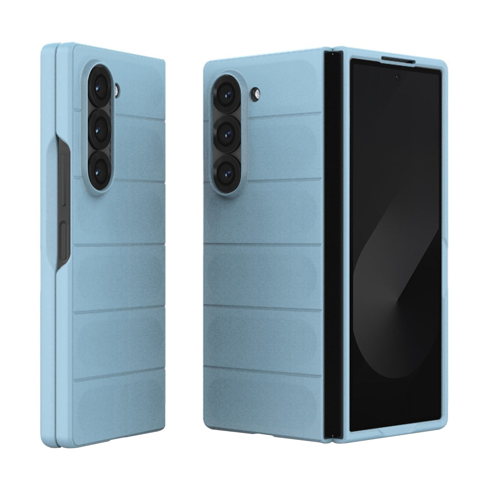 Etui na Samsung Galaxy Z Fold6 F956, Techsuit, Magic Shield, Niebieski