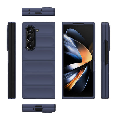 Etui na Samsung Galaxy Z Fold6 F956, Techsuit, Magic Shield, Niebieski