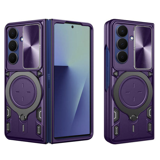 Case for Samsung Galaxy Z Fold7 F966, Techsuit, CamGuard Pro, Purple