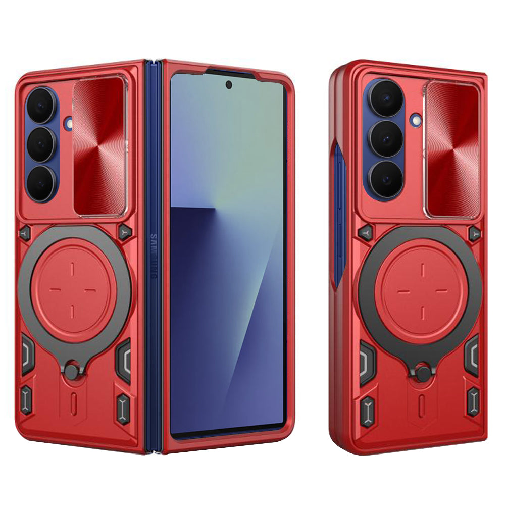 Case for Samsung Galaxy Z Fold7 F966, Techsuit, CamGuard Pro, Red