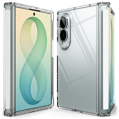 Case for Samsung Galaxy Z Fold8 F971, Ringke, Fusion Flap, Transparent
