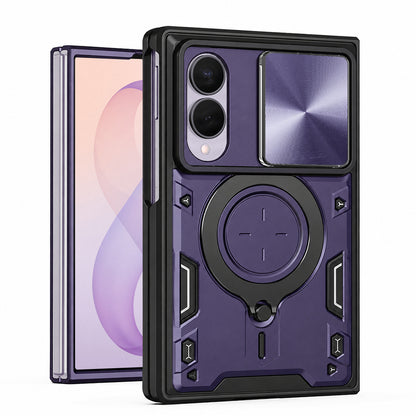 Etui na Samsung Galaxy Z Fold8 F971, Techsuit, CamGuard Pro, Fioletowy