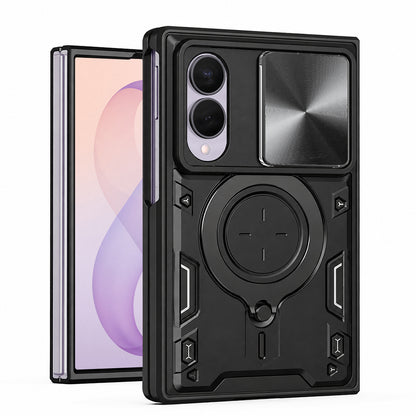 Case for Samsung Galaxy Z Fold8 F971, Techsuit, CamGuard Pro, Black