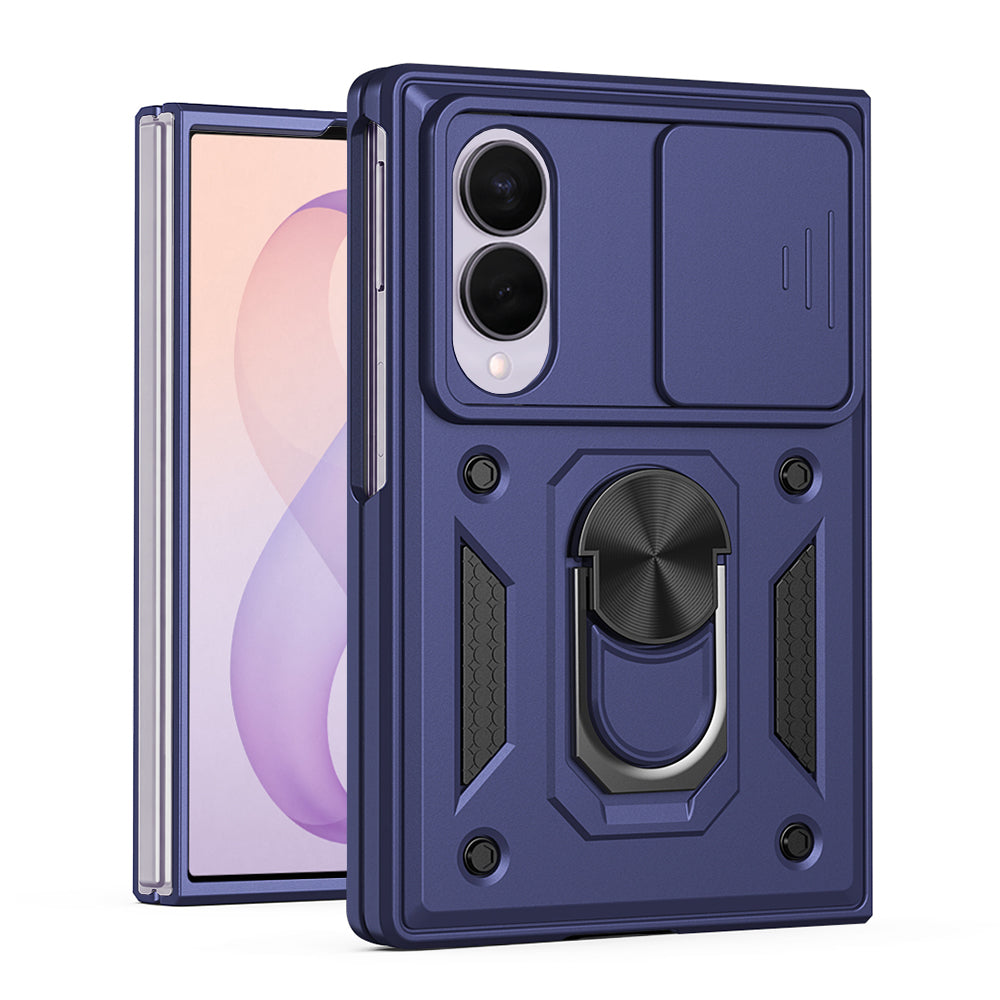 Etui na Samsung Galaxy Z Fold8 F971, Techsuit, CamShield, Niebieskie