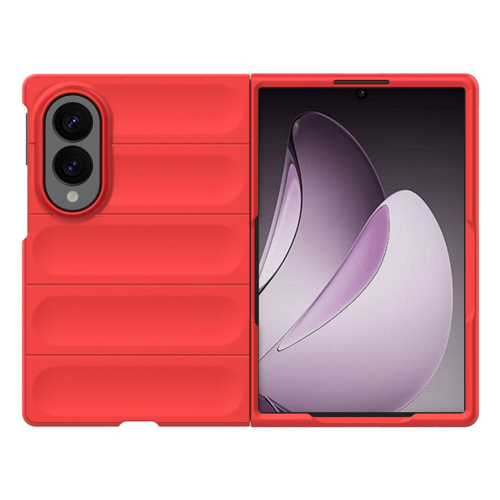 Etui na Samsung Galaxy Z Fold8 F976, Techsuit, Magic Shield, Czerwony