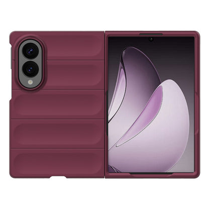 Case for Samsung Galaxy Z Fold8 F976, Techsuit, Magic Shield, Burgundy