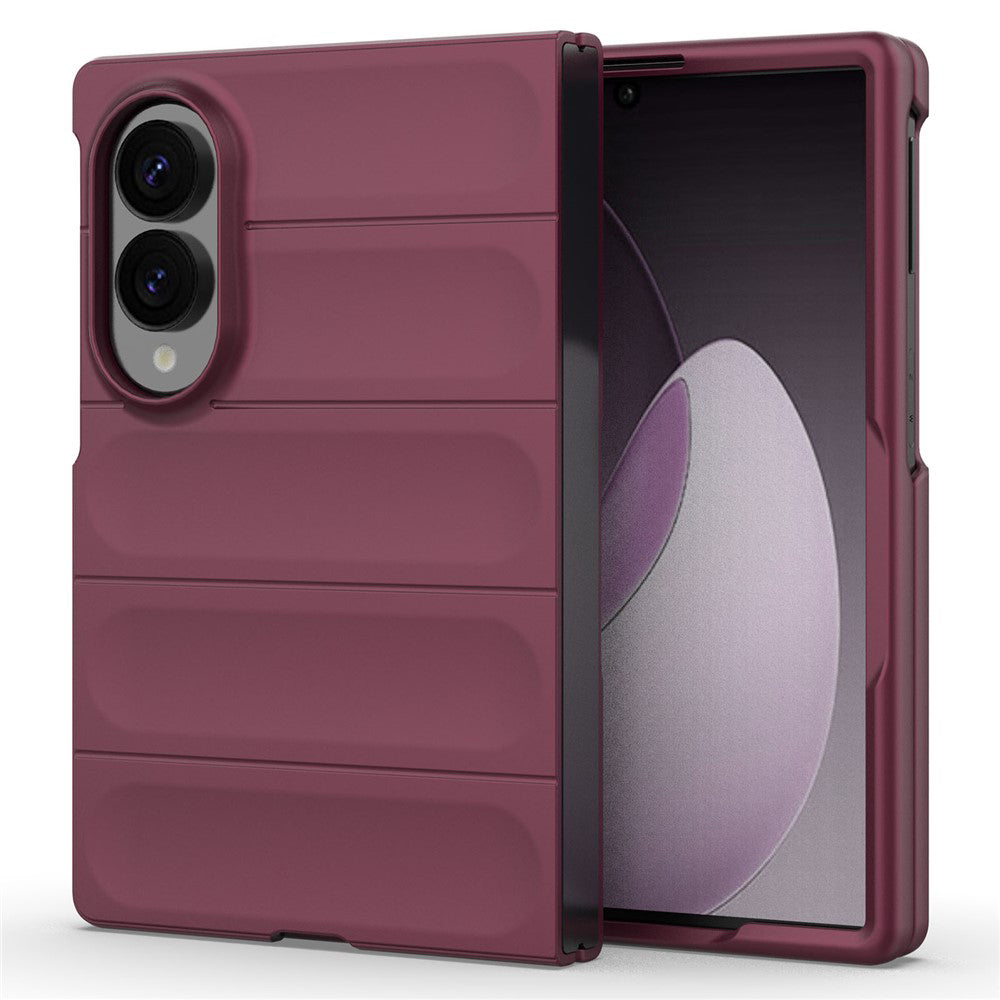 Case for Samsung Galaxy Z Fold8 F976, Techsuit, Magic Shield, Burgundy