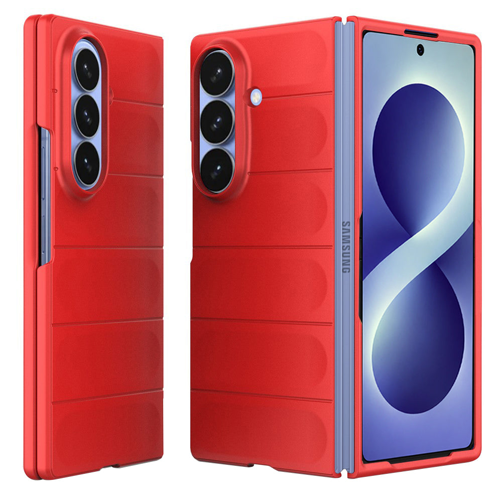 Etui na Samsung Galaxy Z Fold8 Ultra F971, Techsuit, Magic Shield, Czerwony