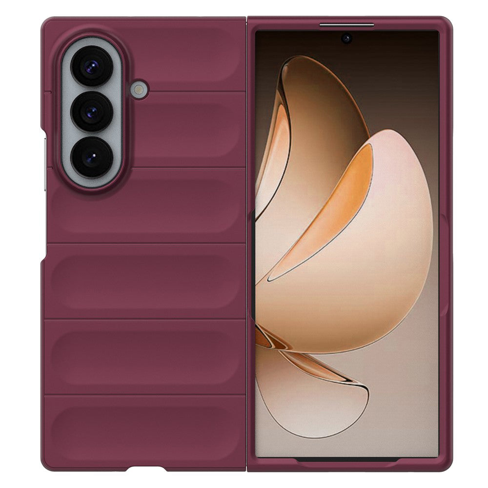 Case for Samsung Galaxy Z Fold8 Ultra F971, Techsuit, Magic Shield, Burgundy
