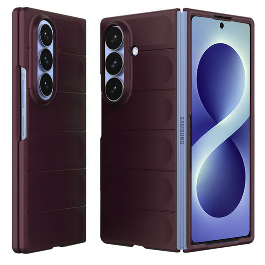 Etui na Samsung Galaxy Z Fold8 Ultra F971, Techsuit, Magic Shield, Wiśniowy