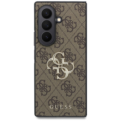 Etui na Samsung Galaxy Z Fold8 Ultra F976, Guess, 4G Big Logo, Brązowe