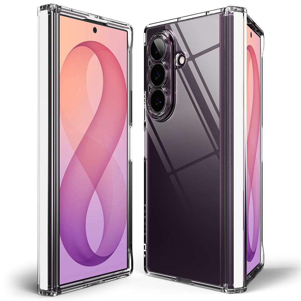 Etui na Samsung Galaxy Z Fold8 Ultra F976, Ringke, Fusion Flap, Przezroczyste