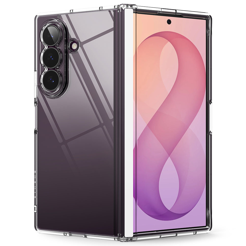 Etui na Samsung Galaxy Z Fold8 Ultra F976, Ringke, Fusion Flap, Przezroczyste