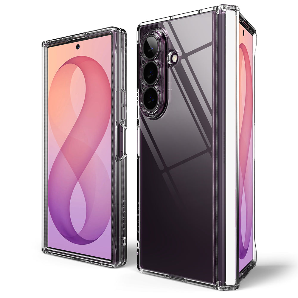 Etui na Samsung Galaxy Z Fold8 Ultra F976, Ringke, Fusion Flap, Przezroczyste