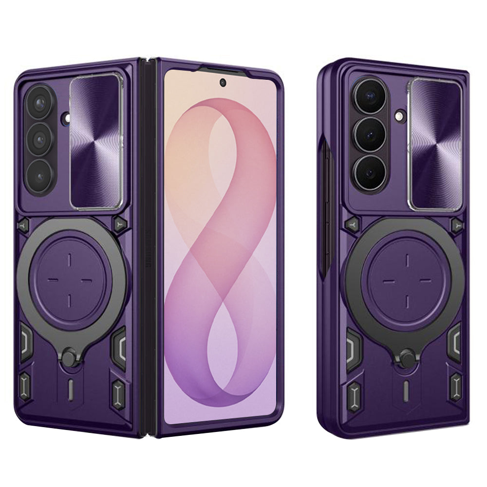 Case for Samsung Galaxy Z Fold8 Ultra F976 / Z Fold7 F966, Techsuit, CamGuard Pro, Purple