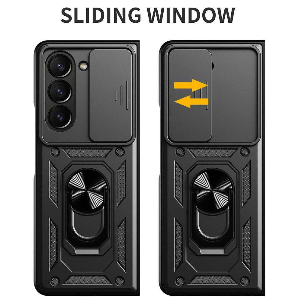 Etui na Samsung Galaxy Z Fold8 Ultra F976 / Z Fold7 F966, Techsuit, CamShield, Czarny