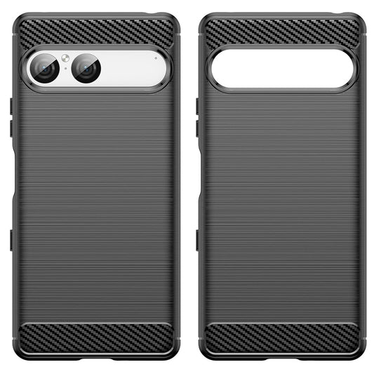Etui na Sony Xperia 10 VIII, Techsuit, Carbon, Czarny
