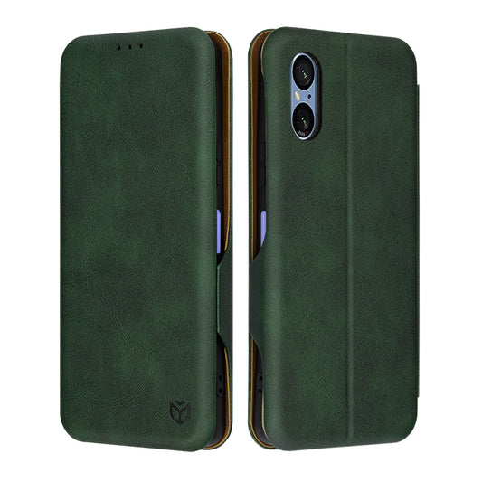 Etui do Sony Xperia 5 VI, Techsuit, Safe Wallet Plus, Zielony