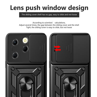 Etui na Tecno Spark 20 Pro / Infinix Hot 40 / Hot 40 Pro, Techsuit, CamShield, Niebieskie