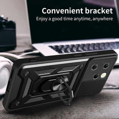 Etui na Tecno Spark 20 Pro / Infinix Hot 40 / Hot 40 Pro, Techsuit, CamShield, Różowe