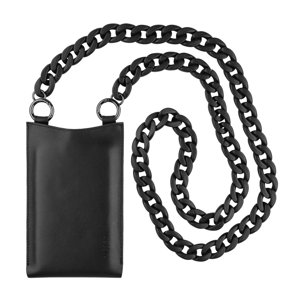 Uniwersalne etui na telefon do 7 cali, Fixed, Venezia, czarne