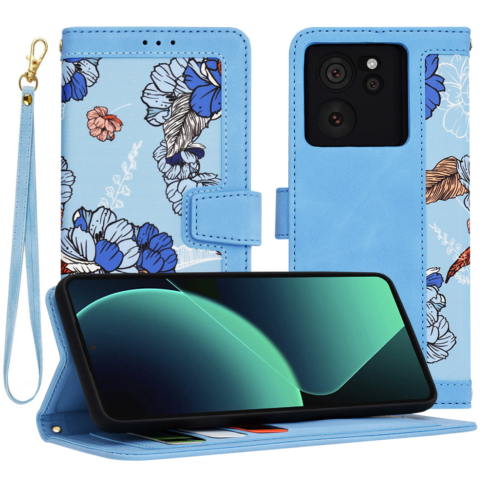 Etui na Xiaomi 13T Pro / 13T, Techsuit, FlipCraft, Niebieski