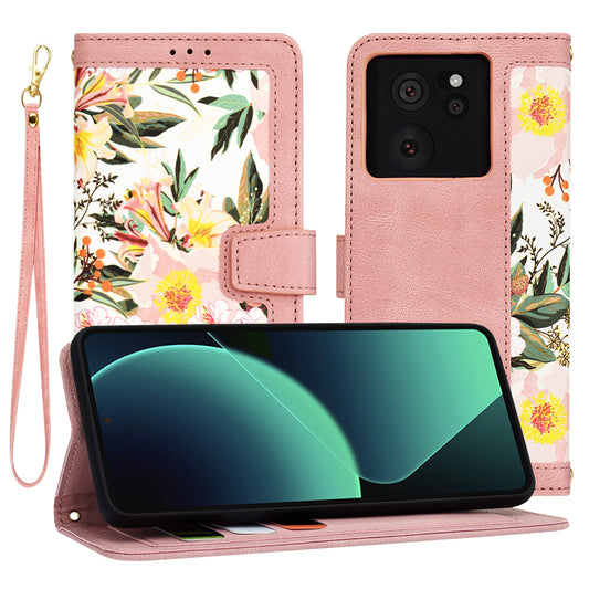 Etui na Xiaomi 13T Pro / 13T, Techsuit, FlipCraft, Różowe