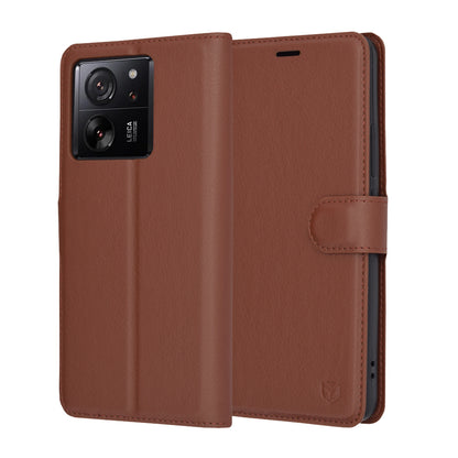 Etui na Xiaomi 13T Pro / 13T, Techsuit, Leather Folio, Brązowe
