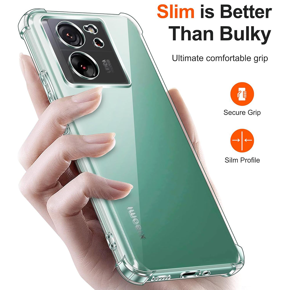 Etui na Xiaomi 13T Pro / 13T, Techsuit, Shockproof Clear, Przezroczyste