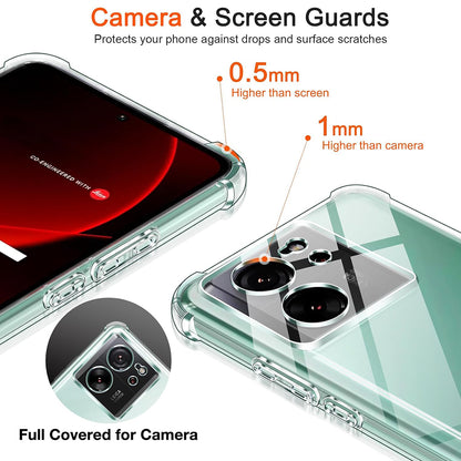 Etui na Xiaomi 13T Pro / 13T, Techsuit, Shockproof Clear, Przezroczyste