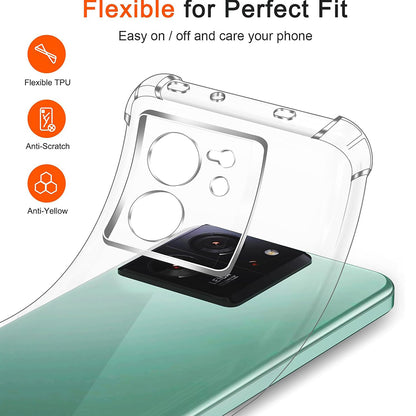Etui na Xiaomi 13T Pro / 13T, Techsuit, Shockproof Clear, Przezroczyste