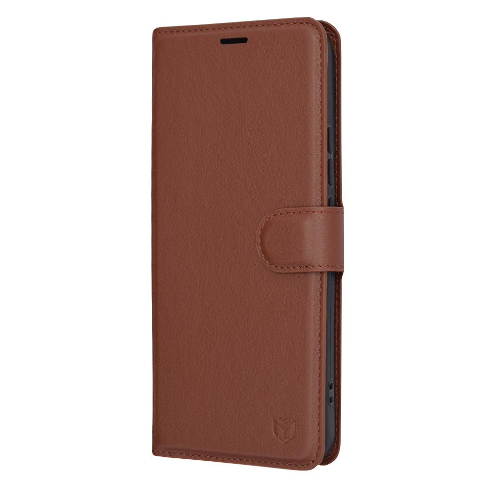 Etui na Xiaomi 14 Pro, Techsuit, Leather Folio, Brązowe