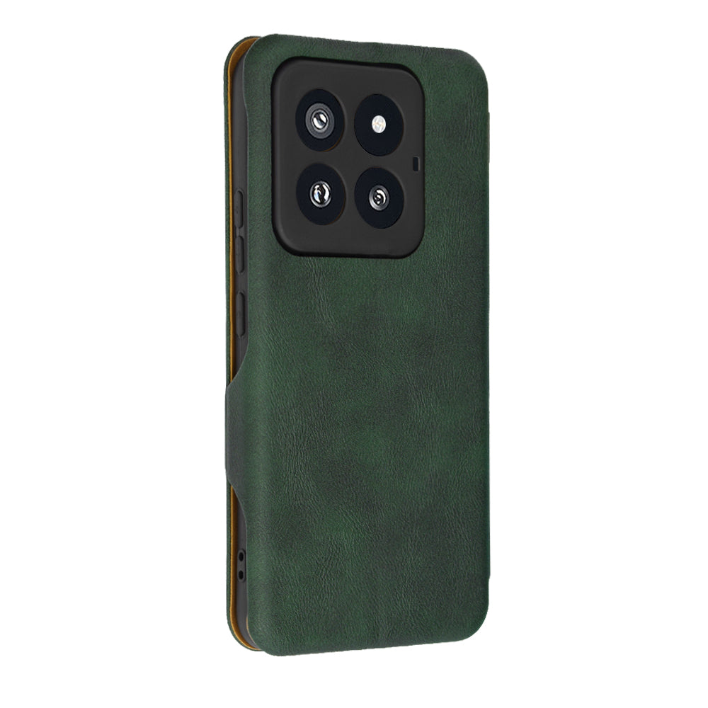 Case for Xiaomi 14 Pro, Techsuit, Safe Wallet Plus, Green