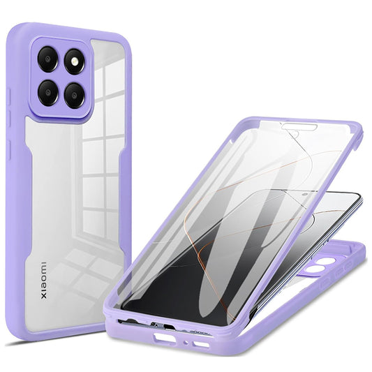 Etui na Xiaomi 14, Techsuit, ColorVerse 360, Fioletowy
