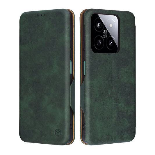 Etui na Xiaomi 14, Techsuit, Safe Wallet Plus, Zielony