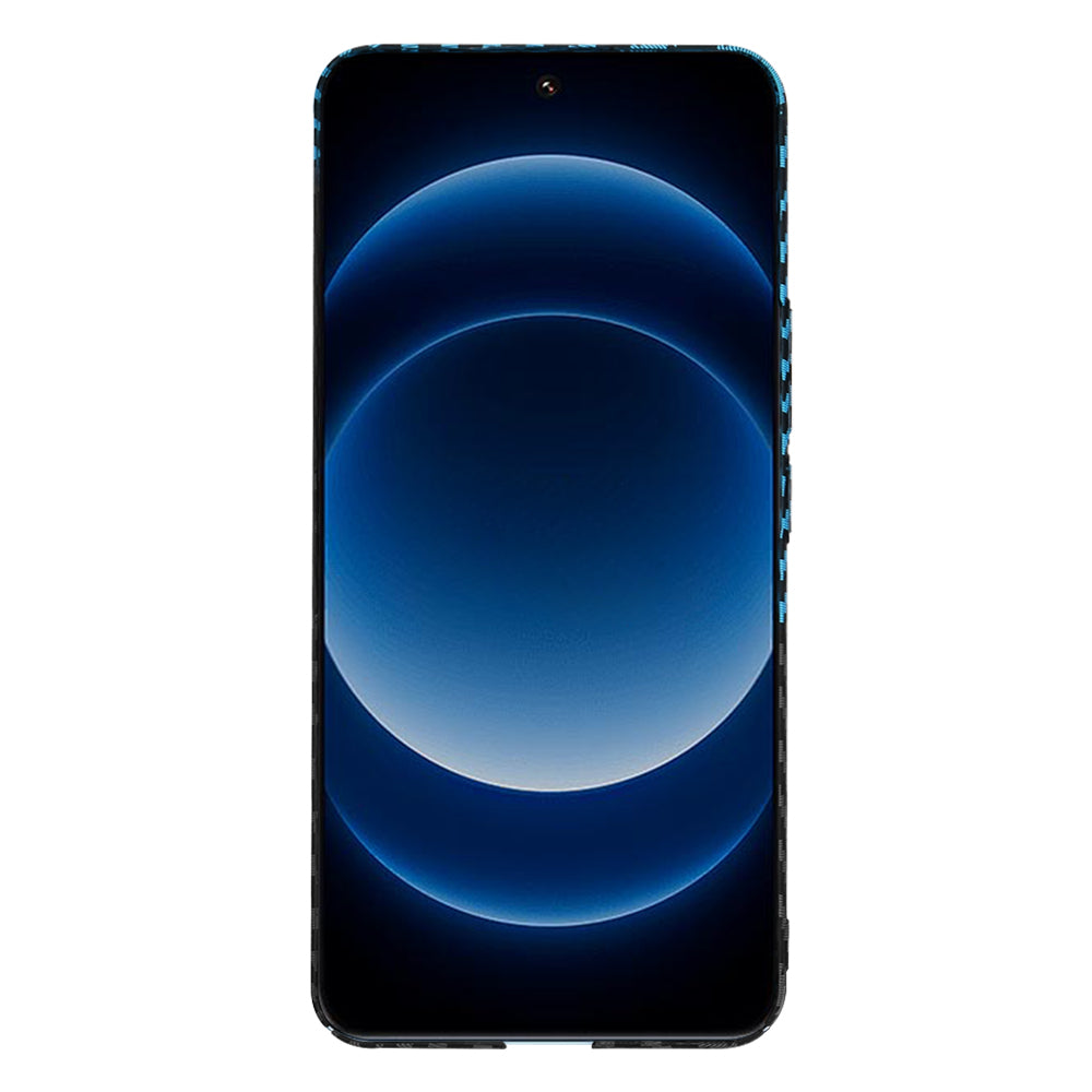 Etui na Xiaomi 14 Ultra, Techsuit, Carbonite FiberShell, Czarna Bleu