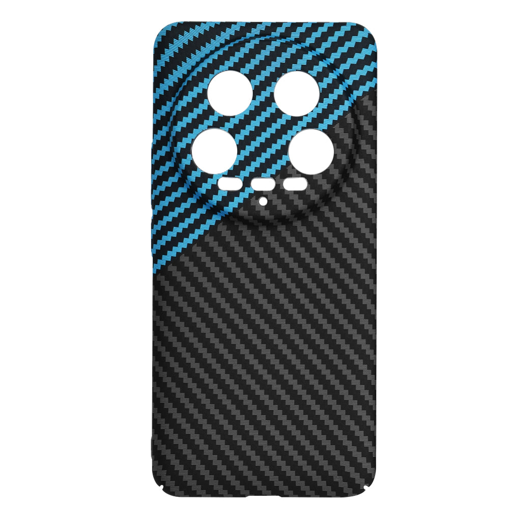Etui na Xiaomi 14 Ultra, Techsuit, Carbonite FiberShell, Czarna Bleu