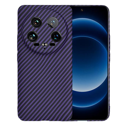 Etui na Xiaomi 14 Ultra, Techsuit, Carbonite FiberShell, Fioletowy