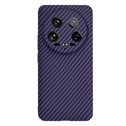 Etui na Xiaomi 14 Ultra, Techsuit, Carbonite FiberShell, Fioletowy