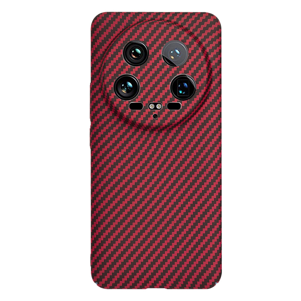 Etui na Xiaomi 14 Ultra, Techsuit, Carbonite FiberShell, Czerwony