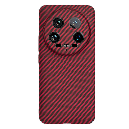 Etui na Xiaomi 14 Ultra, Techsuit, Carbonite FiberShell, Czerwony