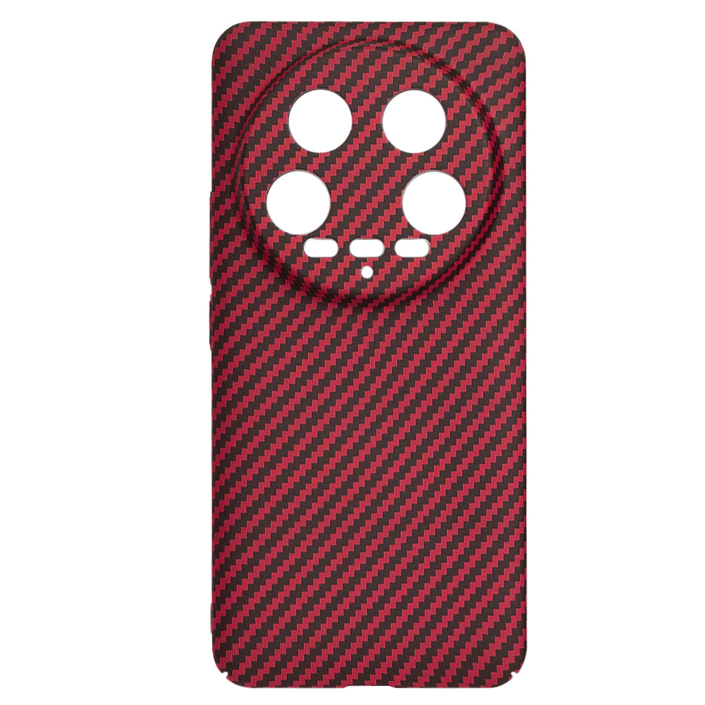 Etui na Xiaomi 14 Ultra, Techsuit, Carbonite FiberShell, Czerwony
