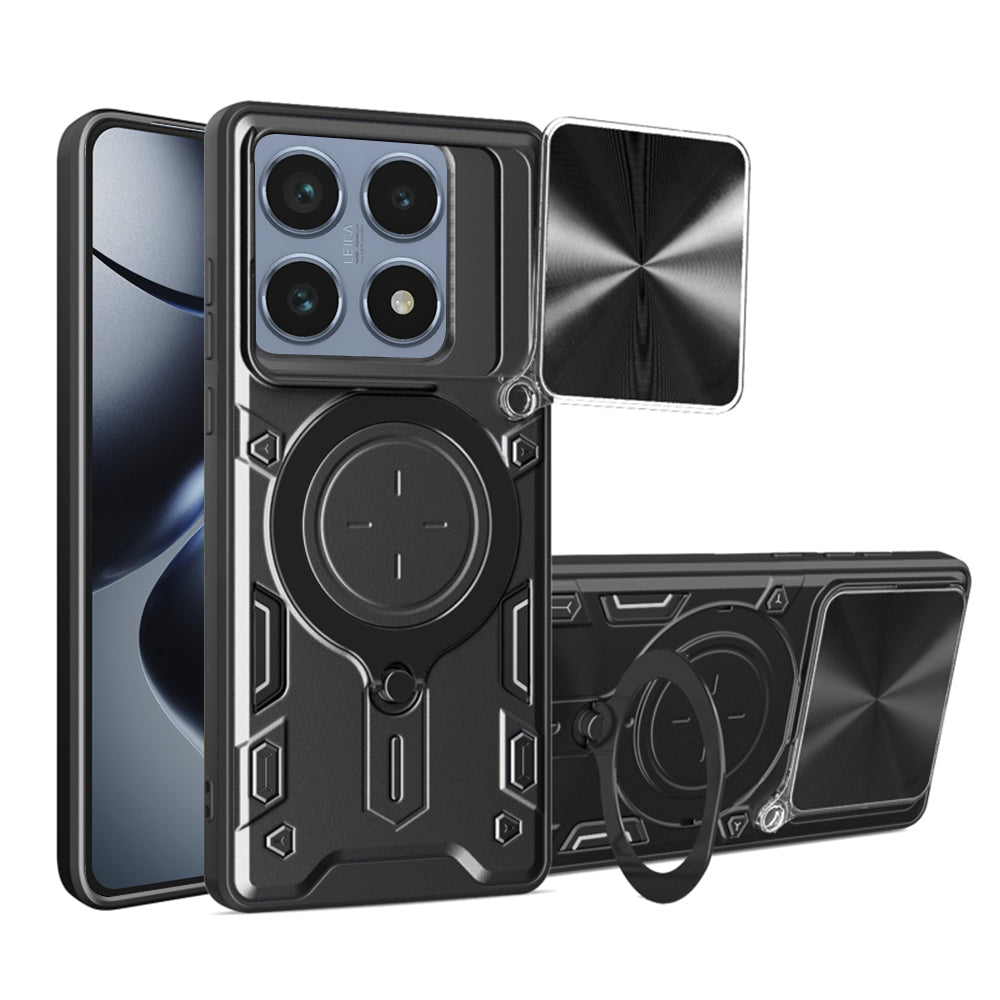 Etui na Xiaomi 14T Pro, Techsuit, CamGuard Pro, czarne