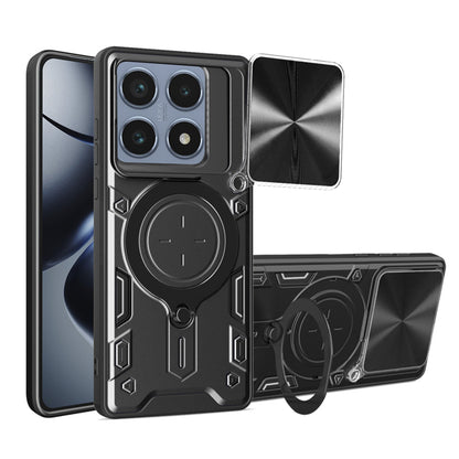 Etui na Xiaomi 14T Pro, Techsuit, CamGuard Pro, czarne