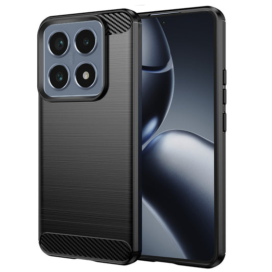 Case for Xiaomi 14T Pro, Techsuit, Carbon, Black