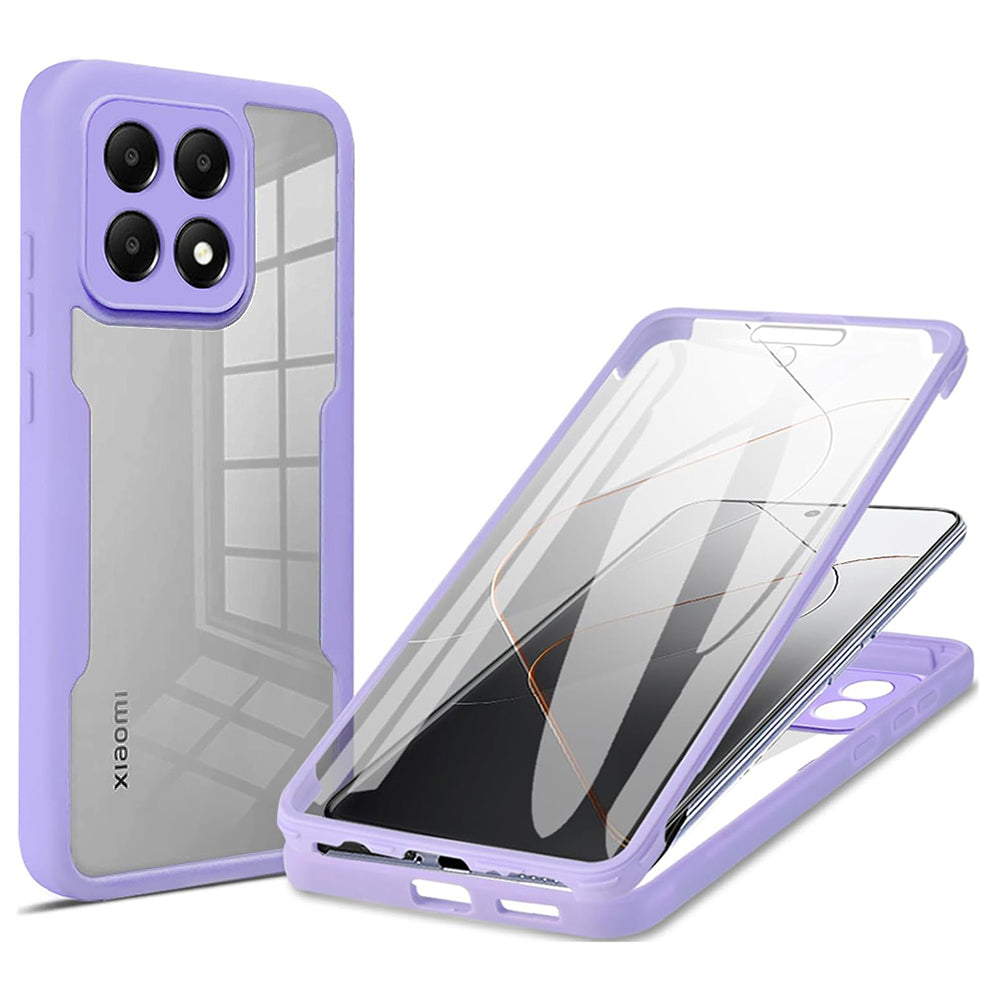 Etui na Xiaomi 14T Pro, Techsuit, ColorVerse 360, Fioletowy