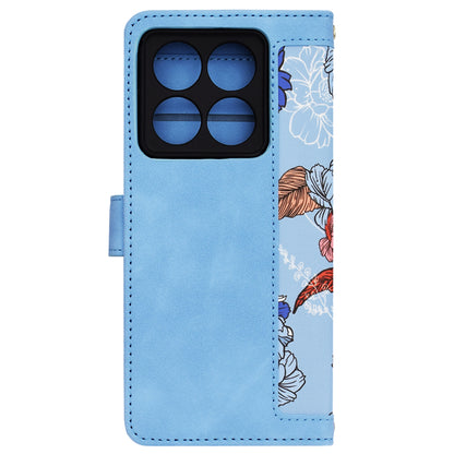 Etui na Xiaomi 14T Pro, Techsuit, FlipCraft, Niebieski