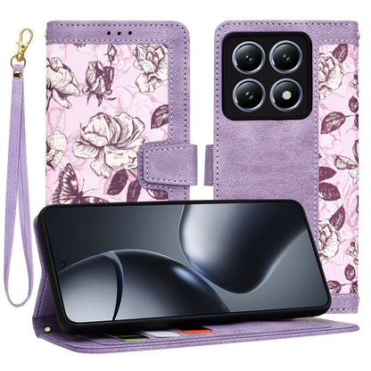 Etui na Xiaomi 14T Pro, Techsuit, FlipCraft, Fioletowy